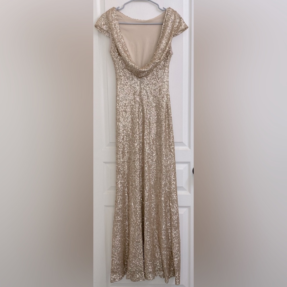 SORELLA VITA Gold Maxi Dress - Picture 6 of 8
